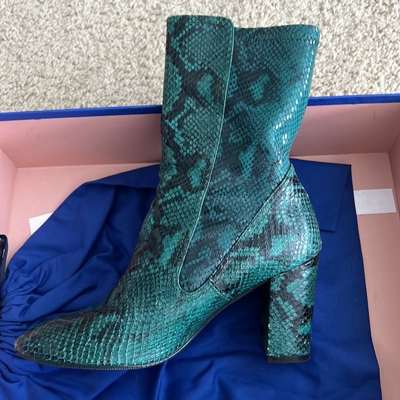 Stuart Weitzman Fifer 80 Emerald Boot - Picture 9 of 16